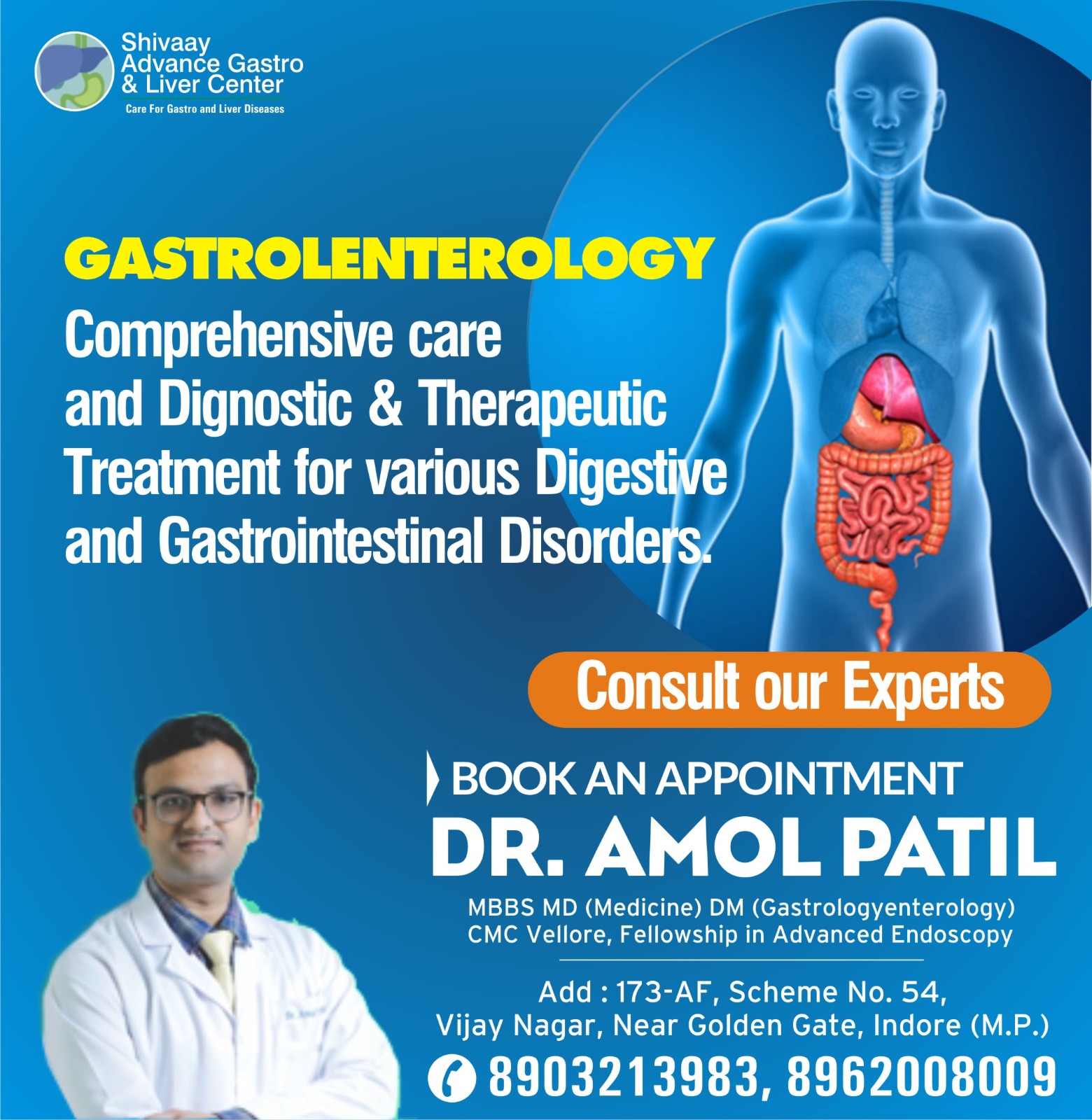 Best Doctor for Digestive treatment In Indore